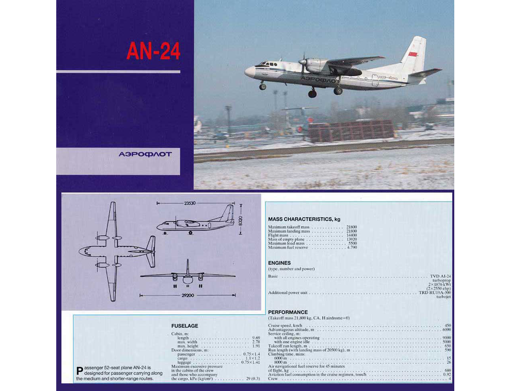 Aeroflot AN-24