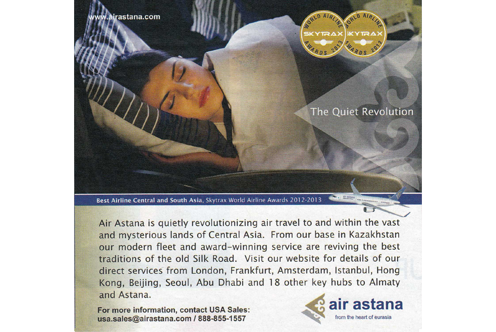 AD The quiet revolution - woman sleeping