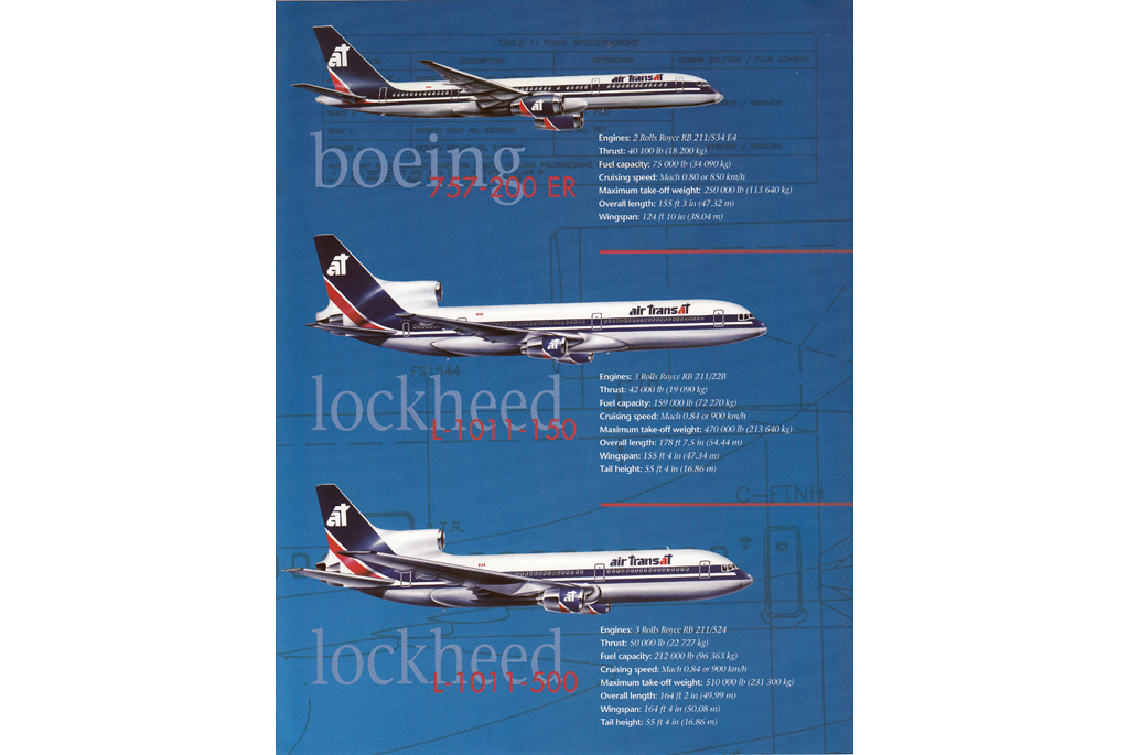 Picture of Lockheed fleet - 3 planes