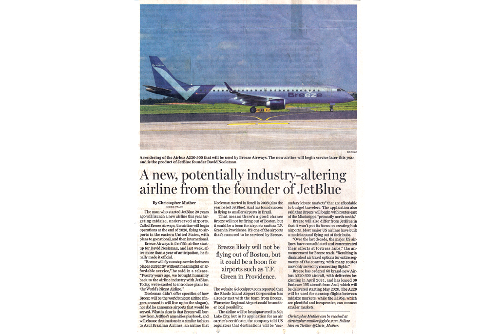 Article - A new potentially industry-altering airline from the founder of Jet Blue
