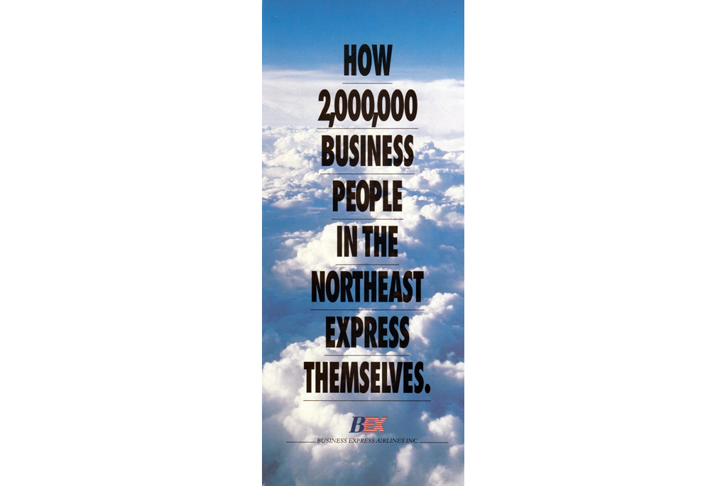 Cover of brochues - How 2,000,000 business people in the Northest express themselves 