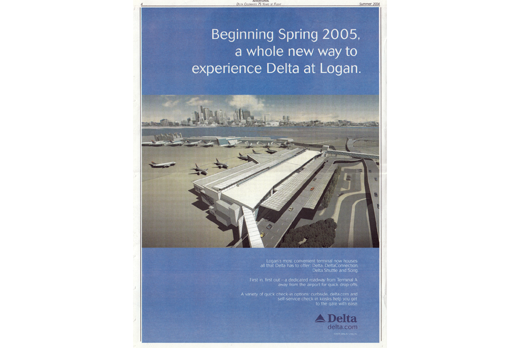 Beginning Spring 2005 a whole new way to experience Delta at Logan (Boston). 