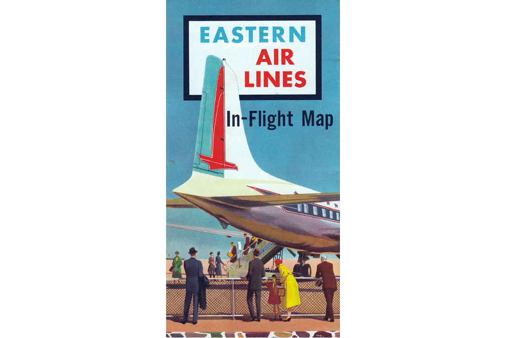 Cover of In-flight route map