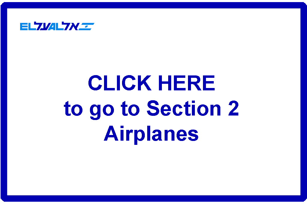 Click here to go to Section 2 - Airplanes