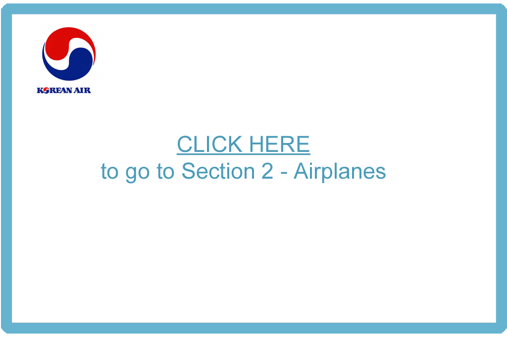 Click here to go to Section 2 - airplanes.