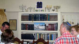 Small Judaica library used by the community 