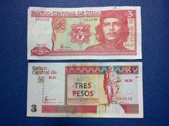 example of a three peso CUC