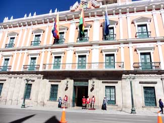 La Paz - The Presidential Palace