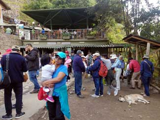Entrance to Machu Picchu