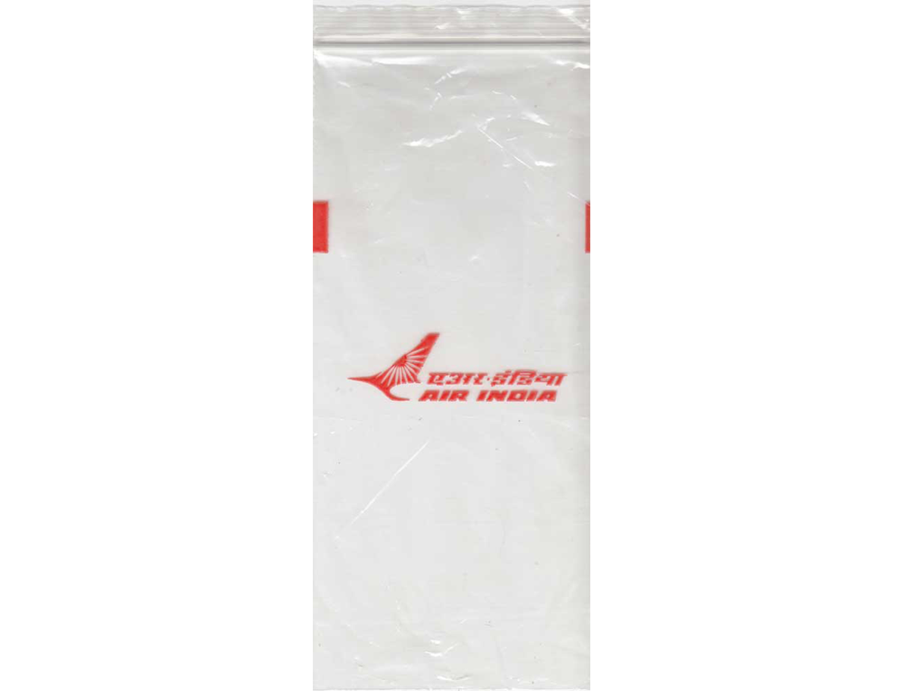 Plastic bag with logo