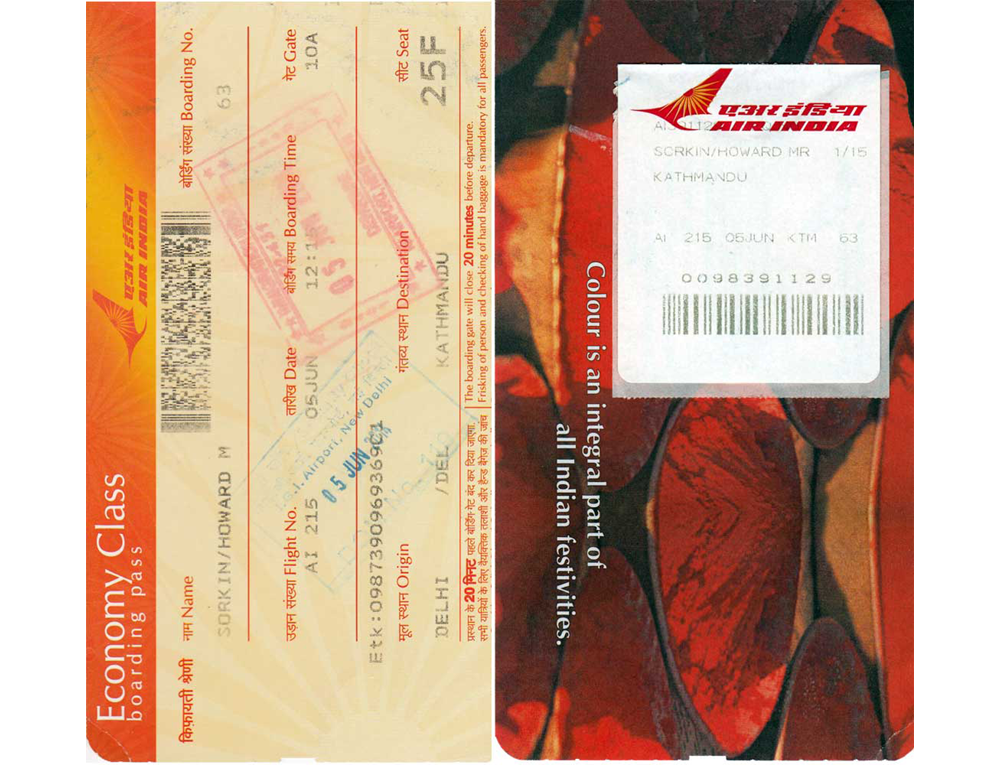 Plane ticket