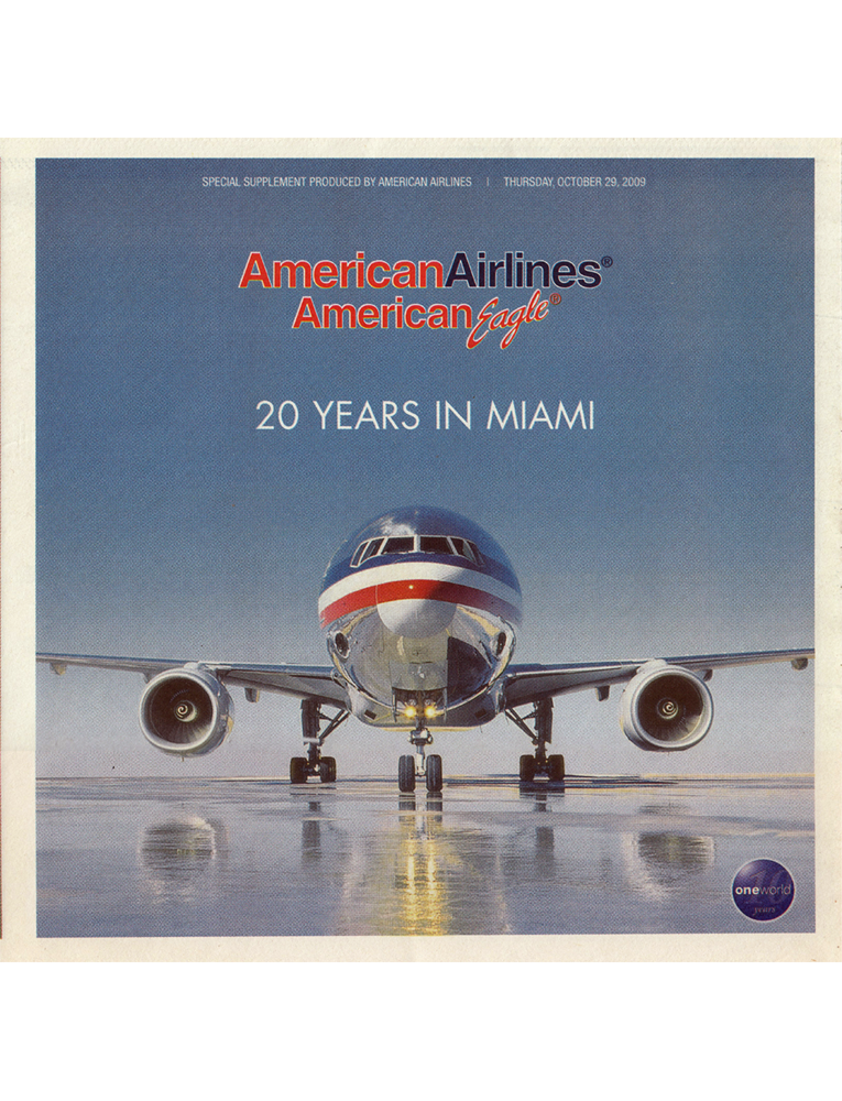 American Airlines - 20 years in Miami