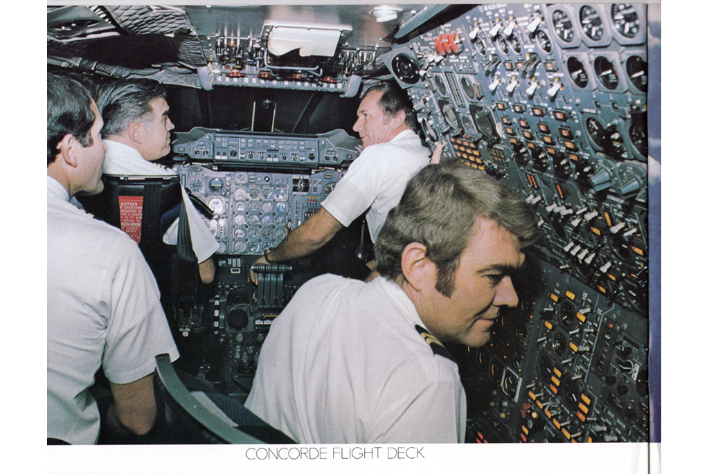 Cockpit with officers