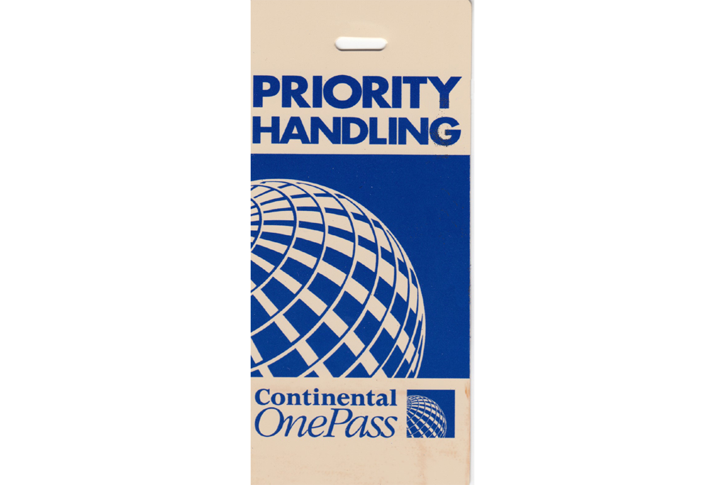 Priority baggage tag