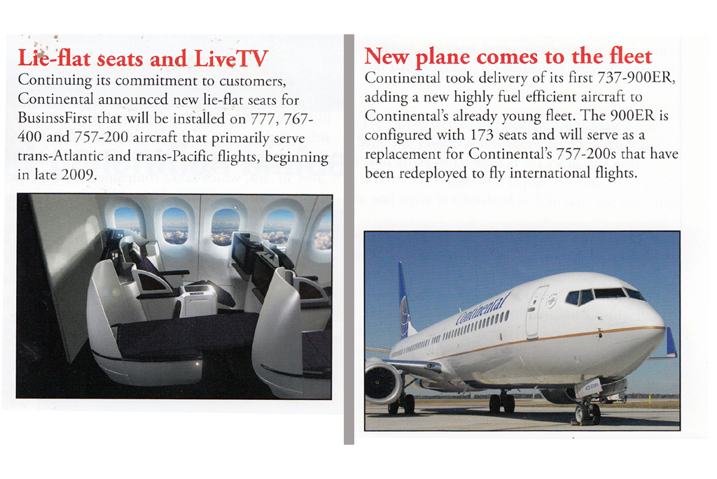 lie flat seats and live TV - New plane comes into fleet 737-900ER