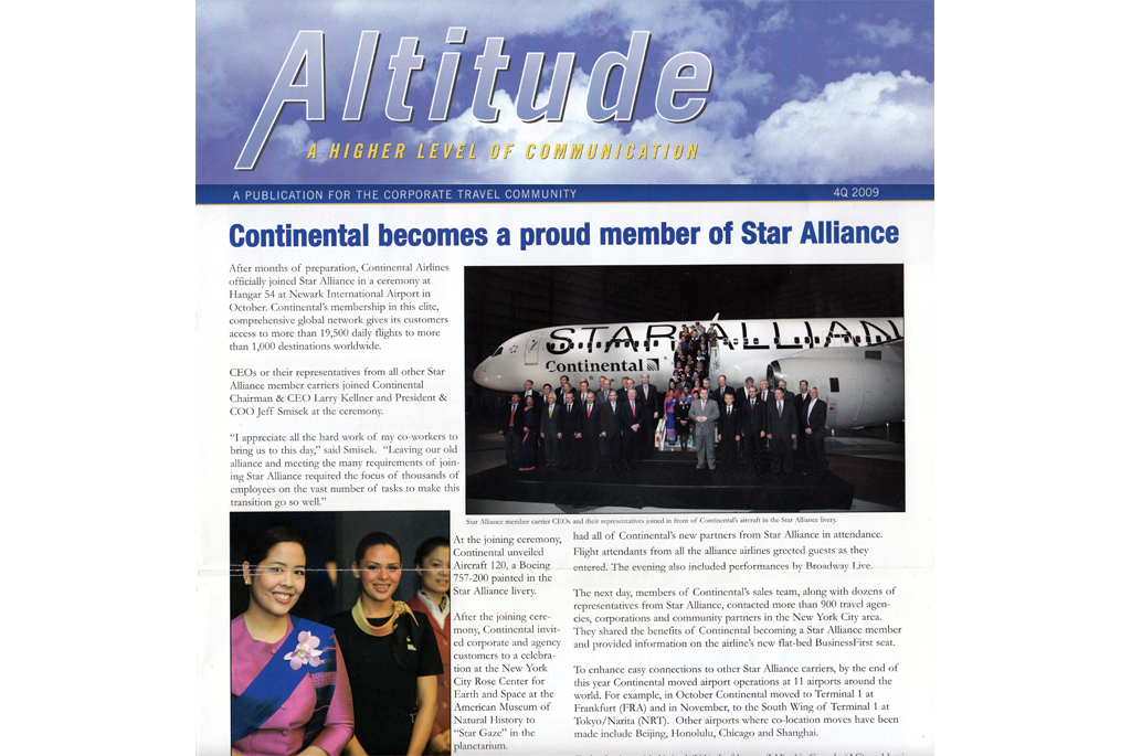 Continental becomes a proud member of Star Alliance