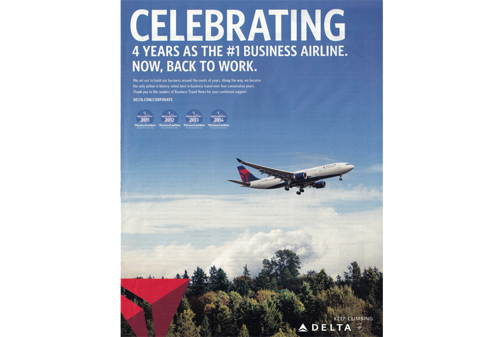 Celebrating 4 years as the number one business airline