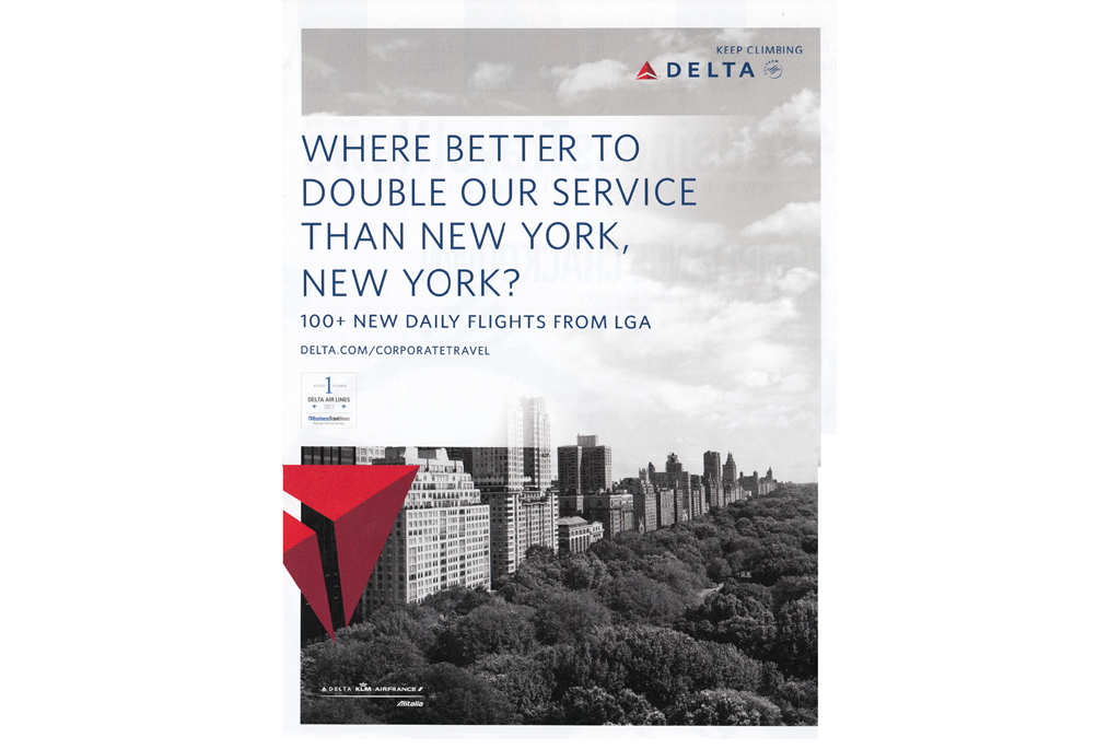 Where better to double our service than New York, New York