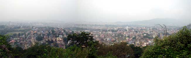 Panorama of Kathmandu