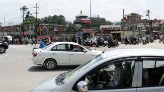 Kathmandu traffic