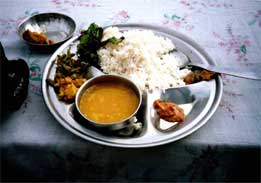 Dal Bhat - The National Dish