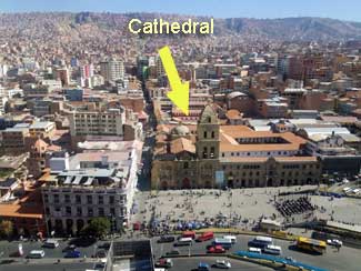 Plaza San Francisco in Downtown La Paz