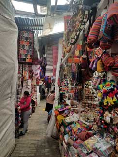 Market at Train Station