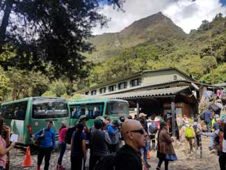 Entrance to Machu Picchu